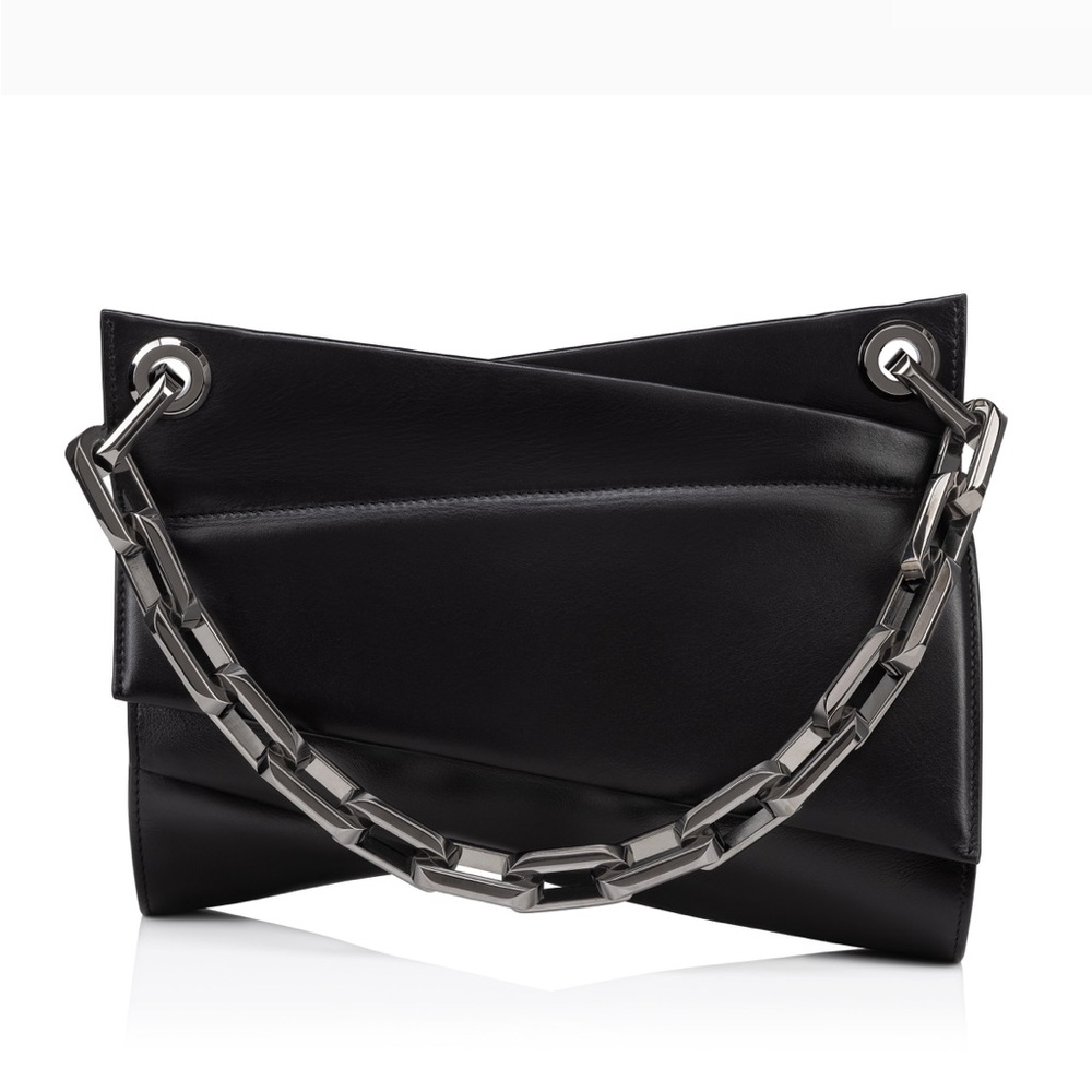 NWOT Christian Louboutin
Loubitwist Chain Shoulder Bag in black Leather - Picture 5 of 10